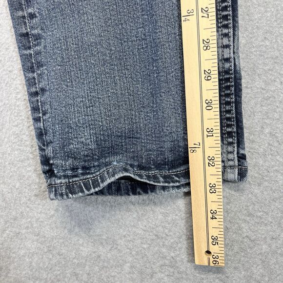 Levi’s 505 Jeans Mens 38x34 Blue Straight Leg Regular Fit Denim Pants - Picture 8 of 11